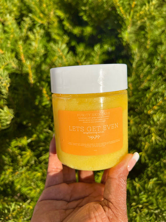Let's Get Even Foaming Sugar Scrub